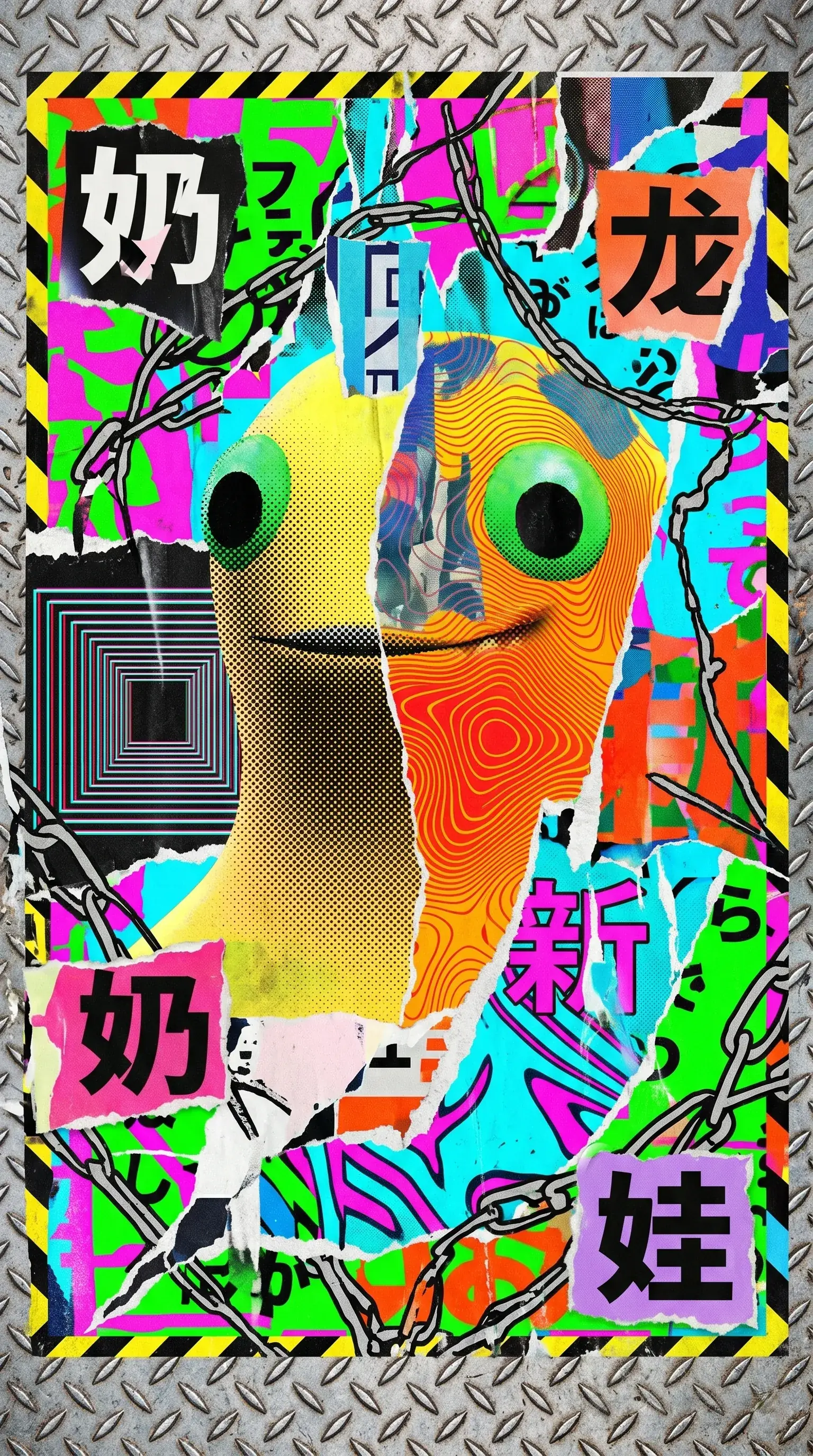 《奶蛙 · 赛博》· 粉丝二创