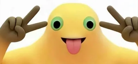 双V吐舌