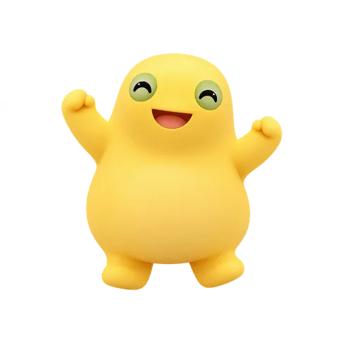 开心挥手