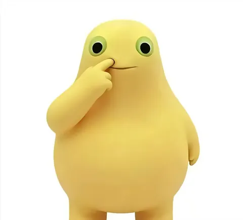 挖鼻孔的小奶蛙