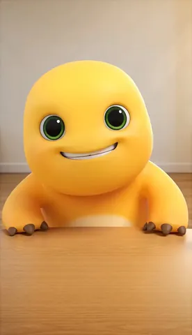 桌边微笑
