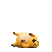 桌宠 · 躺平翻身帧